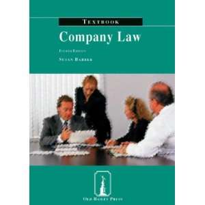  Company Law Textbook (9781858364872) Susan Barber Books
