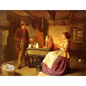   size 24x36 Inch, painting name The Potter, By Midwood William Henry