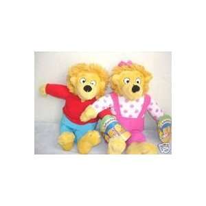  Berenstain Bears Brother and Sister 13 2 Pc Plush Doll 