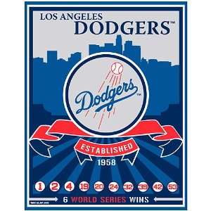   Los Angeles Dodgers Limited Edition Screen Print
