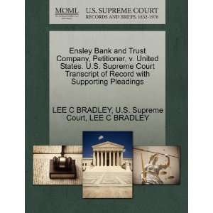  Ensley Bank and Trust Company, Petitioner, v. United 