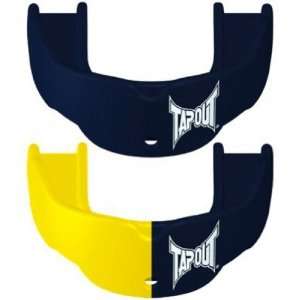  TapouT Adult Mouthguard [Navy/Yellow] 