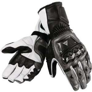 Dainese Guanto Druids Motorcycle Gloves Carbon (XL, GunMetal/White)