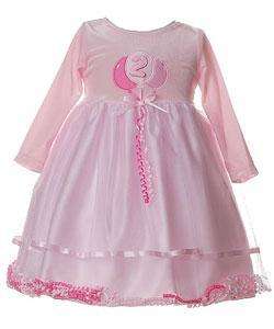   Editions Toddler Girls Pink Balloon Birthday Dress  Overstock