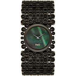 Dolce & Gabbana Womens Time Rhinestone Watch  