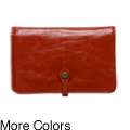 Castello Womens Torino Large Leather Clutch Wallet  Overstock