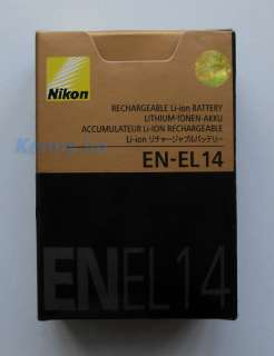 Nikon EN EL14 ENEL14 Battery For COOLPIX P7000 camera  