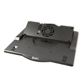 Connectland CL NBC STDFAN Plastic Ergonomic Laptop Cooling Stand for 