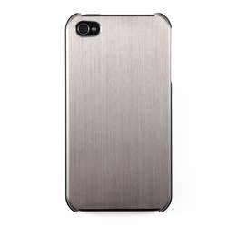 QDOS iPhone 4 Titanium Silver Protective Case  