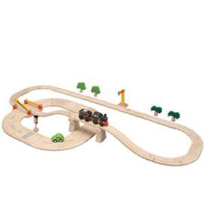  Plan Toys Road & Rail Set (42pcs) Toys & Games