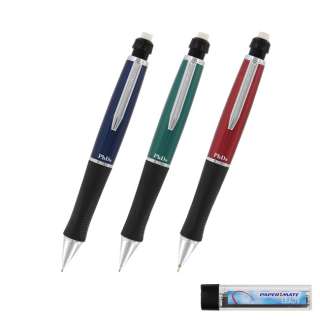 Papermate PhD Mechanical Pencils, 0.5mm, Choice of Three Colors, Pack 