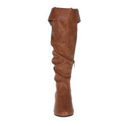 Story Womens Cookie Tan Knee high Boots  