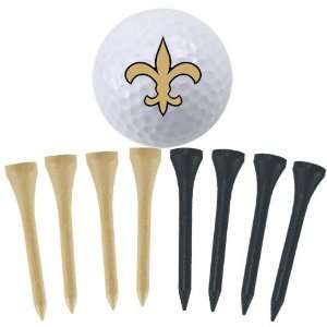  New Orleans Saints Golf Ball & Tee Cylinder Sports 