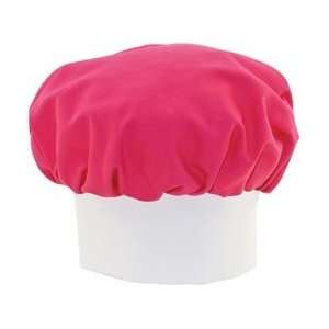 Bag Works Childs Twill Chef Hat 10x9 Hot Pink & White; 2 