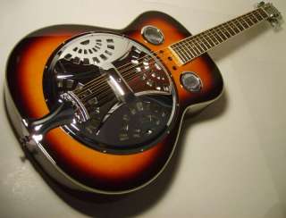 Oscar Schmidt Spider Mahogany Resonator Guitar, NEW  