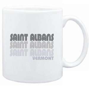  Mug White  Saint Albans State  Usa Cities Sports 