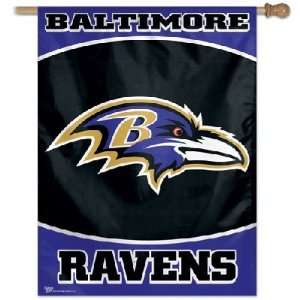  NFL Vertical Baltimore Ravens Flag / Banner: Sports 
