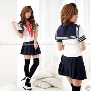Japanese High School Cosplay Sailor Uniform (Classic)  
