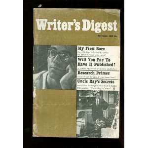  Writers Digest 1959  November Contributors include Jack 
