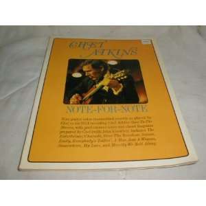  Note For Note Chet Atkins Books