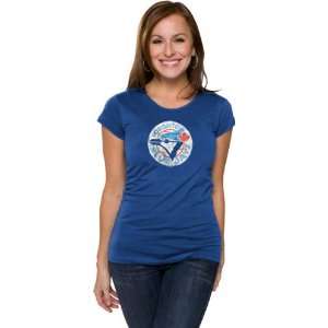  Toronto Blue Jays Womens Primary Logo Fashion Cap Sleeve 