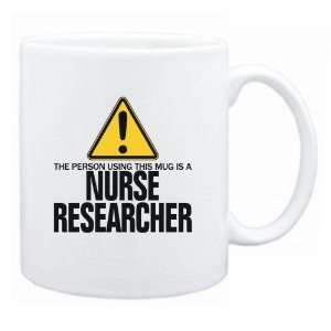   Using This Mug Is A Nurse Researcher  Mug Occupations: Home & Kitchen