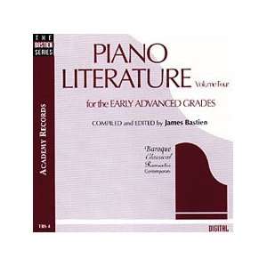  Bastien Piano Literature CD Accompaniment for Book 4 