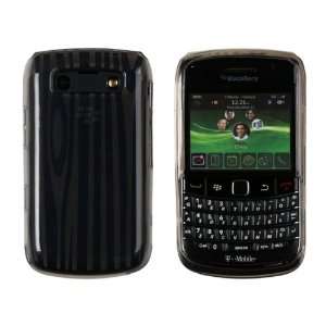  Grey Wood Grain Flexi TPU Case for Blackberry Bold 9700 