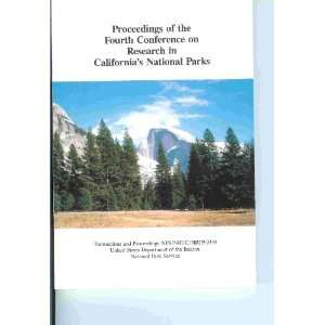  in Californias National Parks [September 10 12, 1991, University 