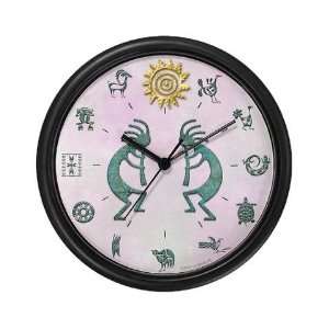 Native American Symbols Native american Wall Clock by  