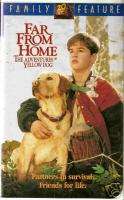 Far From Home VHS The Adventures of Yellow Dog  