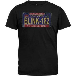 Blink 182   License Plate T Shirt
