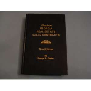   Abraham   Georgia Real Estate Sales Contracts George A. Pinder Books