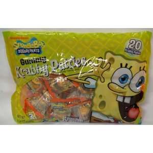  Spongebob Gummy Krabby Patties, 20 Patties Included 