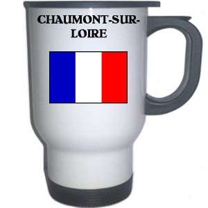  France   CHAUMONT SUR LOIRE White Stainless Steel Mug 