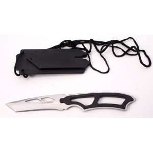  7 Tanto Blade Fixed Blade Knife w/ case ~ NEW: Sports 