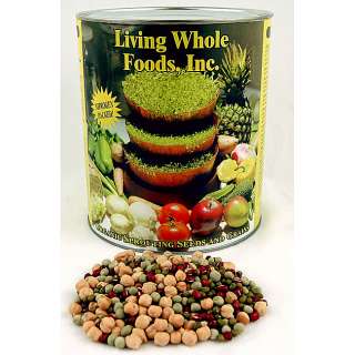 Organic Bean Salad Sprouting Seed Mix  Overstock