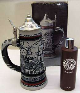 AVON 1976 Wild Country STEIN w ORIG Box and Cologne  