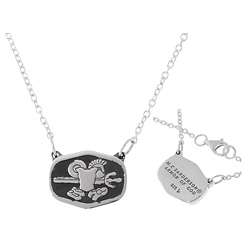 Sterling Silver Armor of God Necklace (Pack of 3)  