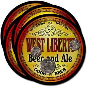 West Liberty, KY Beer & Ale Coasters   4pk