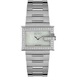 Gucci 100 Series Womens Diamond Watch  Overstock