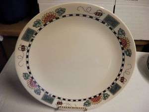 CORELLE SEEDS SUNBLOSSOMS BEES DINNER PLATE CREAM  