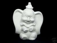 Walt Disneys Dumbo Ceramic Bisque You Paint  Made to Order  Made in 