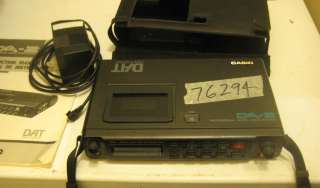 Casio DA 2 portable DAT tape recorder  
