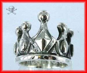 King Baby Studios CROWN 925 Ring ANY SIZE  