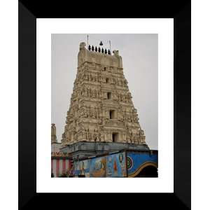  Hindu Temple in Germany Large 15x18 Framed Photography 