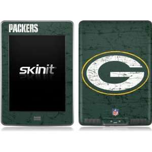  Skinit Green Bay Packers Distressed Vinyl Skin for Kindle Touch 