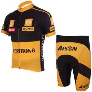 2011 Italian brand AISON short sleeved jersey suit (AS004)  