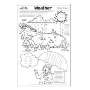  Lorenz Corporation TLC10497 Weather Poster Paper  Grade K 
