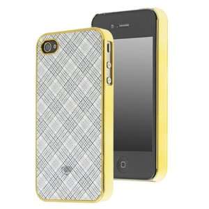  Chromo Inc Glitter Plaid Blue/White Case Cover For Apple 
